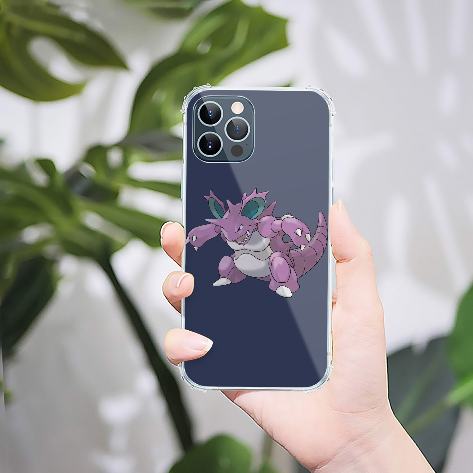 （画像用） ポケットモンスター Pokémon 【iPhone 12シリーズ対応】透明スマホケース（クリアソフトケース）